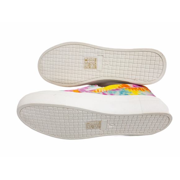 Mata Rainbow Tie Dye Coco Slip On Sneakers 7 Women's - Picture 8 of 9